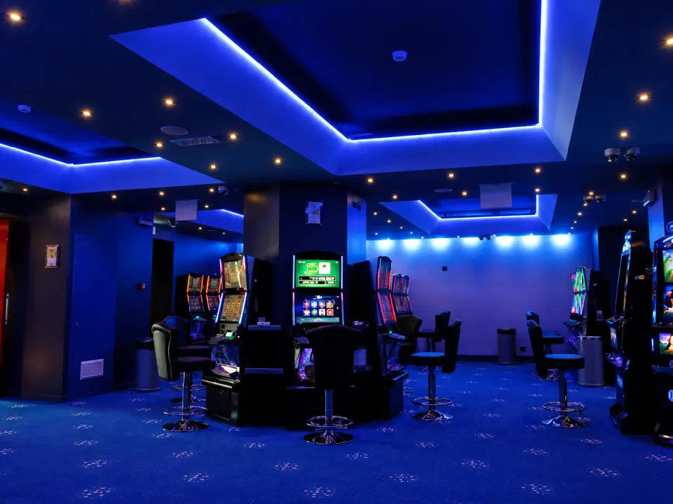 impianto elettrico per sala bingo a roma