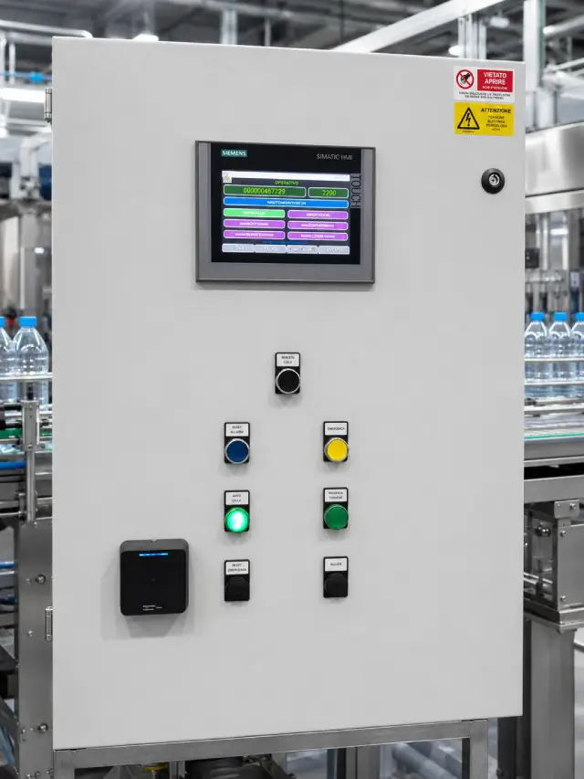 automazione industriale per acqua san benedetto