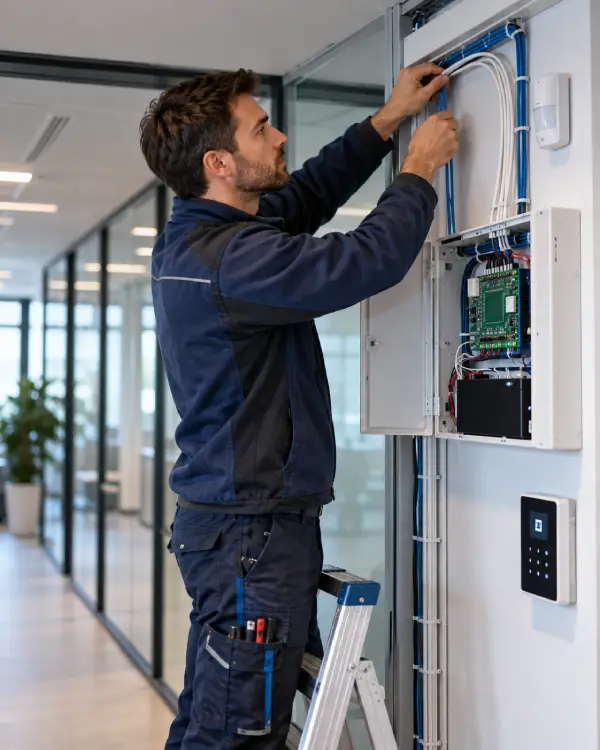 tecnico installatore impianti di allarme roma